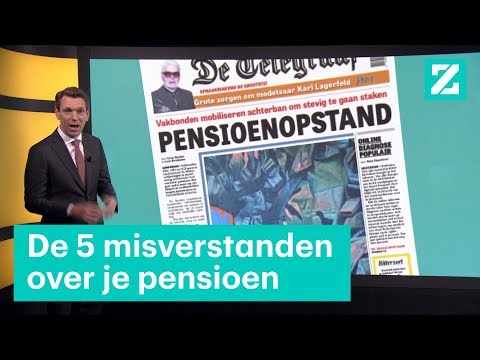 De vijf misverstanden over je pensioen • Z zoekt uit