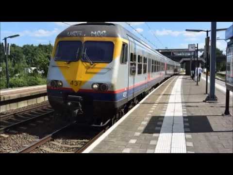 Treinen op de stations Maastricht Randwyck en Maastricht Noord