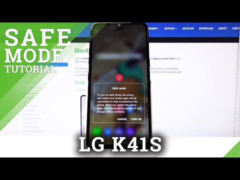 How to Enter Safe Mode in LG K41s – Opne and Quit Safe Mode