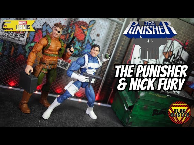 Vídeo relacionado con Marvel Legends Series Gamerverse, Punisher y Nick Fury, Figuras de acción coleccionables