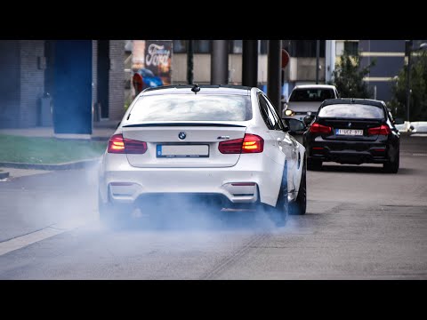 Sportcars leaving a Car Meet | Creme De la Car 2021