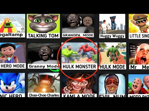 MONSTER HULK MODE 😱 INDIAN BIKES DRIVING 3D NEW UPDATE NEW MOOD Red Hulk Monster