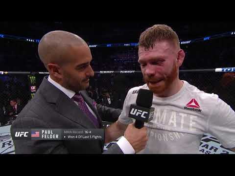 Paul Felder Suffered A Collapsed Lung At UFC Phoenix