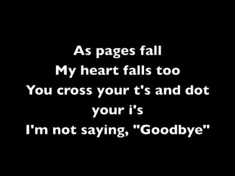 A Rocket to the Moon - I'm Not Saying goodbye