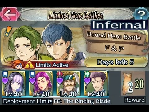The battle with Limited unit : Vs. Forsyth & Python - Infernal (with F2P units, No SI but seals)