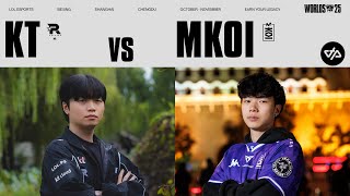 KT vs KOI, L'EUROPE FACE À LA CORÉE (WORLDS 2025)