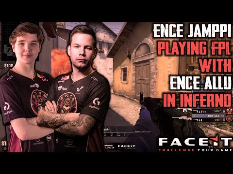 ENCE Jamppi playing FPL with ENCE Allu in Inferno