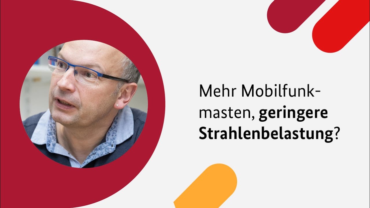 Meistens ist das eigene Handy die größte Strahlungsquelle. Je besser seine Netzverbindung ist, desto weniger stark ist die Strahlung. Mehr Antennenstandorte können also zu einer geringen Belastung führen, erklärt Prof. Dr. Martin Röösli, Swiss TPH.