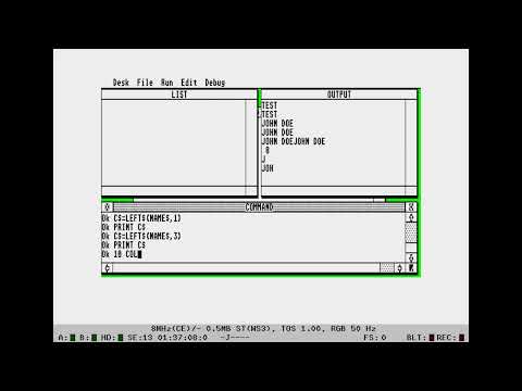 ST Basic - 1985 - Atari ST