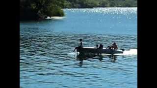 preview picture of video 'turismo en el lago de Ilopango San Emigdio, calle panoramica'