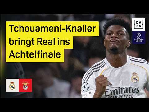 Real Madrid - Benfica | Playoffs | UEFA Champions League | DAZN Highlights