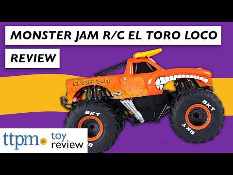 Monster Jam R C El Toro Loco From Spin Master