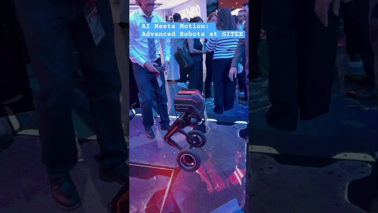 AI Meets Motion: Advanced Robots at #GITEX2025