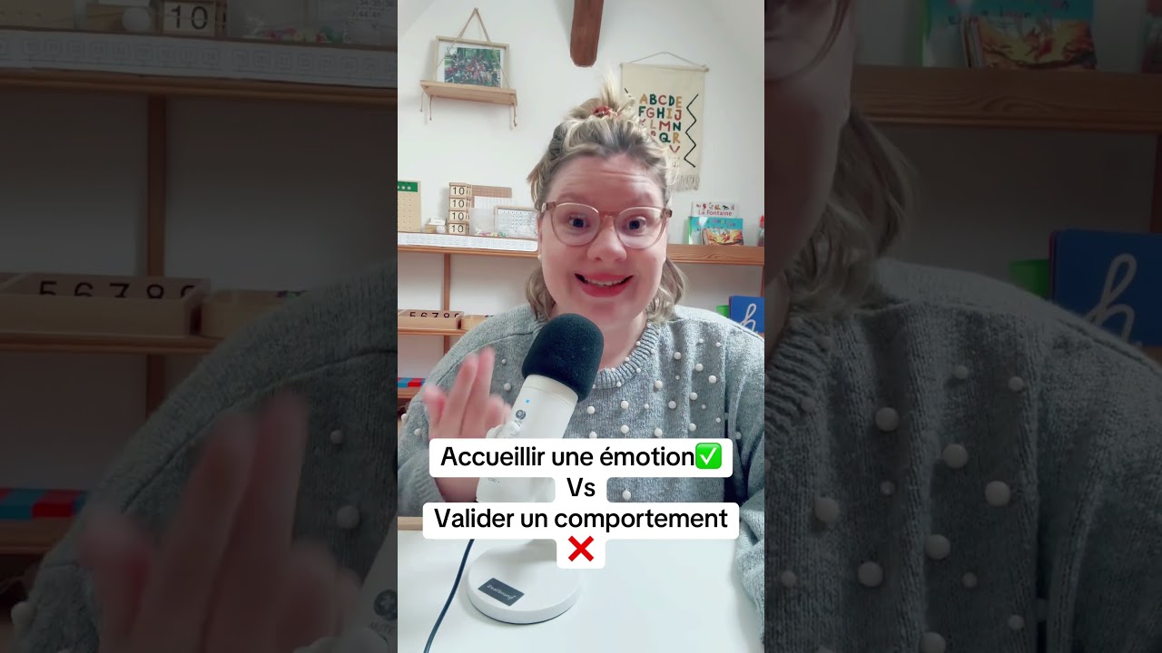 Accueillir les émotions de l’enfant ✅ #enfants #emotions #homeschooling