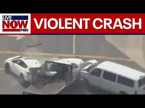 Video | WATCH: Dangerous police chase ends in violent crash | LiveNOW from FOX