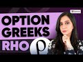 Rho | Option Greek Rho | Importance and Value of Rho #rho #optionstrading