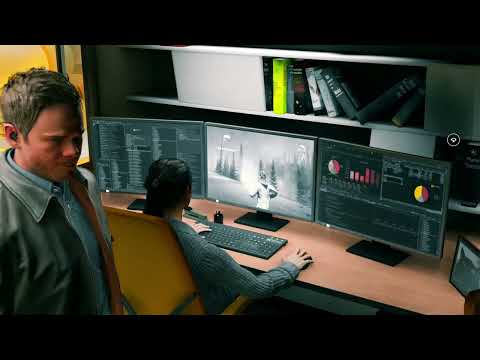 Let's Play Quantum Break! Pt.24, That woman's playing Alan Wake!