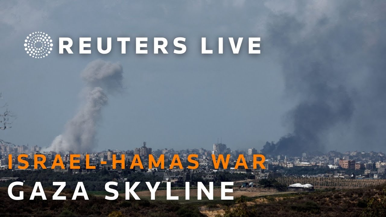 Live Streaming: Gaza Skyline After Hamas Rocket Launches into Israel - Watch Live