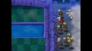 Plants Vs Zombies ( Part 10 ) Under Pressure From Zombies Fog and lack of Light :-(
