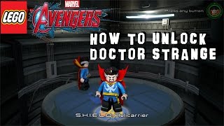 Lego Marvel Avengers - How to Unlock Doctor Strange (Dr Strange)