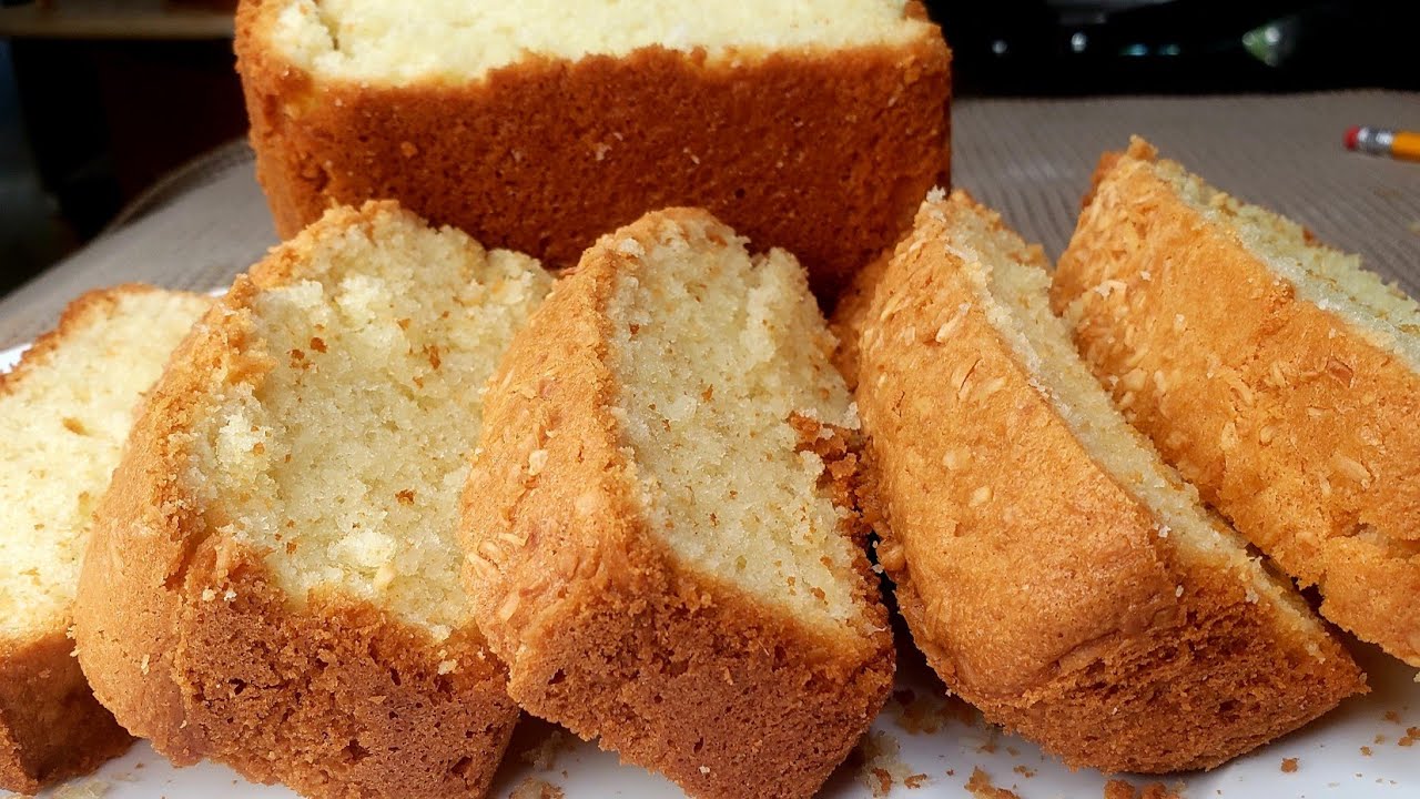 ClaraS Coconut Pound Cake