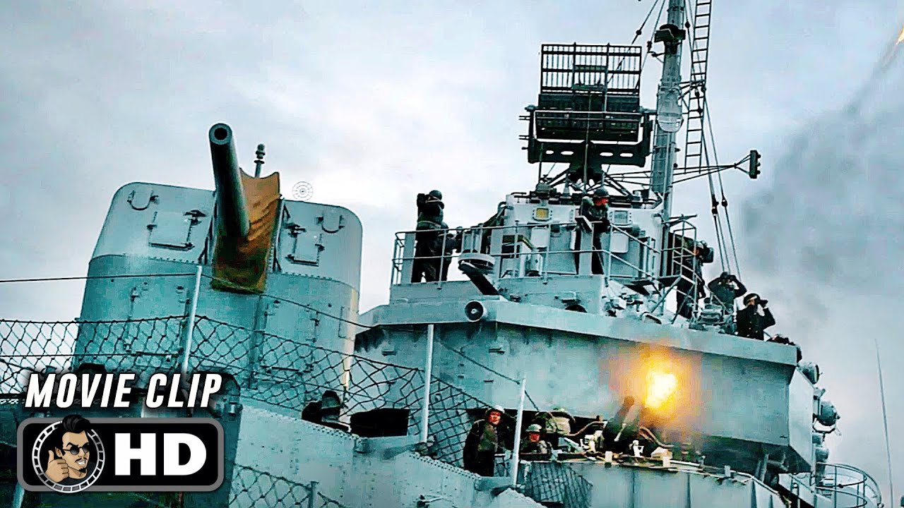 Americans Destroy The Nazi U-Boat Scene | GREYHOUND (2020) Movie CLIP HD