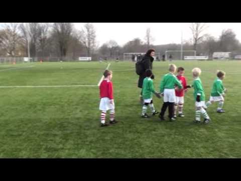 Buitenboys mini's teams groen tegen rood, 13 februari 2011 video 7
