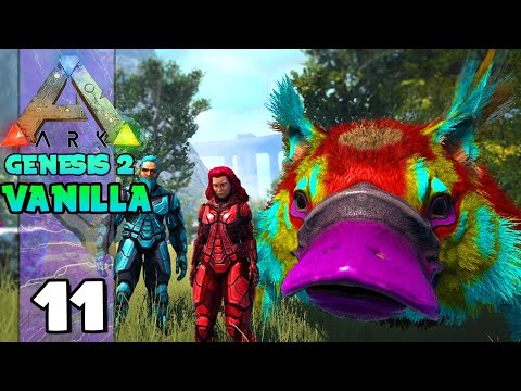 A MANEIRA MAIS FÁCIL DE DOMAR A MAEWING!!! ARK: GENESIS 2 (VANILLA) 11