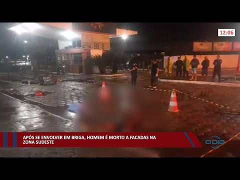 Após se envolver em briga, homem é morto a facadas na zona sudeste 16 03 2022