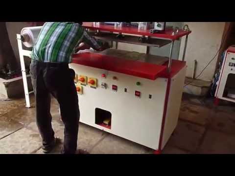 Disposable gloves making machine