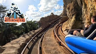 Matterhorn Bobsleds (Right Side) 4K Front Seat POV - Disneyland Park California