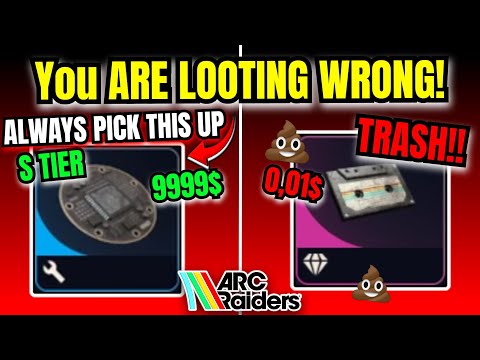 ULTIMATE ARC Raiders Looting Guide (Weapons, Loot Values, and Materials EXPLAINED)