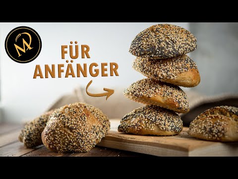 Brötchen für Anfänger - einfach Brötchen selber backen