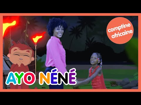 🌴🐒 Ayo Nene - VO - Comptine avec paroles - Les amis de Boubi