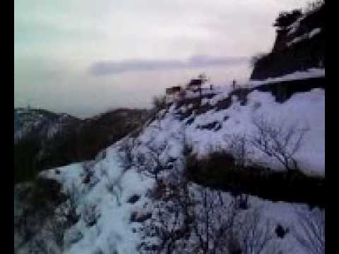Lovely winter wonderland scenery in Hokkaido