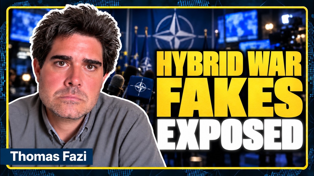 Journalist Exposes EU "Hybrid War" Lies | Thomas Fazi