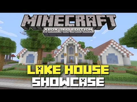 EPIC Lake House Tour on Minecraft Xbox 360!