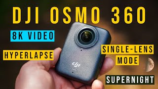 DJI Osmo 360 in Real Everyday Life (testing lots of features)
