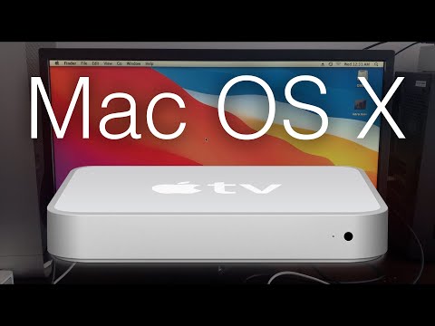 Apple TV running Mac OS X Leopard!
