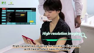 portable wireless three-in-one color Doppler ultrasound machine MSLMY10P long video