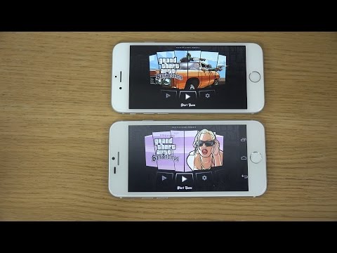 GTA San Andreas iPhone 6 vs. Goophone I6 4K Gameplay Review
