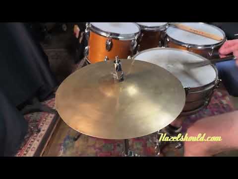 RARE Vintage Zildjian ISTANBUL K PAPER THIN HIHATS 12” at Only 393 Over 406 g! ULTRA LIGHT WHISPY! image 8