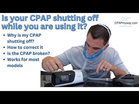 Is your CPAP Randomly Shutting off? - A possible solution