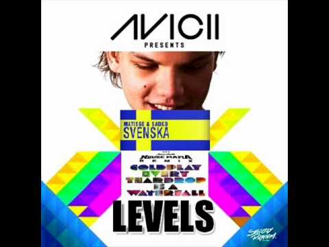 Avicii, Coldplay, SHM, Matisse & Sadko - Every Teardrop Levels v/s Svenska (Tomas Baez Mashup)