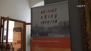 Utstilling "Heimat im Krieg 1914 1918" åpnet i museet i Weissenfels slott Museet i Weissenfels slott har åpnet en ny utstilling om første verdenskrig. I et intervju med museumsdirektør Aiko Wulf kan du finne ut mer om innholdet i utstillingen og viktigheten av temaet for regionen.

