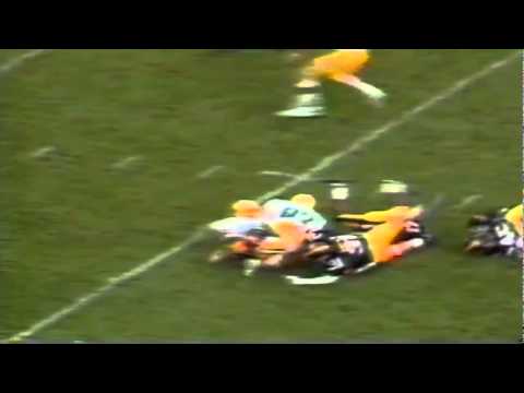 Oregon FB Latin Berry 12 yard reception vs. Iowa 9-16-1989