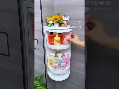 Rotating corner cabinet