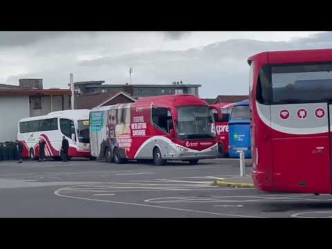 Bus Eireann Depot Moved Parked Tralee