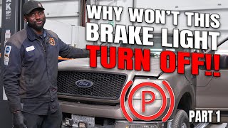 FORD F150 - Parking Brake Light Doesn't Turn Off - Don't ignore This ( PART 1 )