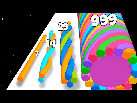 TWISTY RUNNER 3D - ASMR Gameplay ( Level Up Runner )